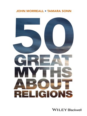 cover image of 50 Great Myths About Religions